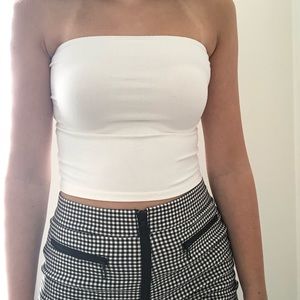 Brandy Melville white tube top